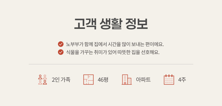 순천시 연향동 순천연향대주피오레 46평, 고객 생활 정보 카드