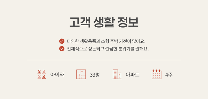 전주시 효자동 세븐팰리스데시앙 33평, 고객 생활 정보 카드