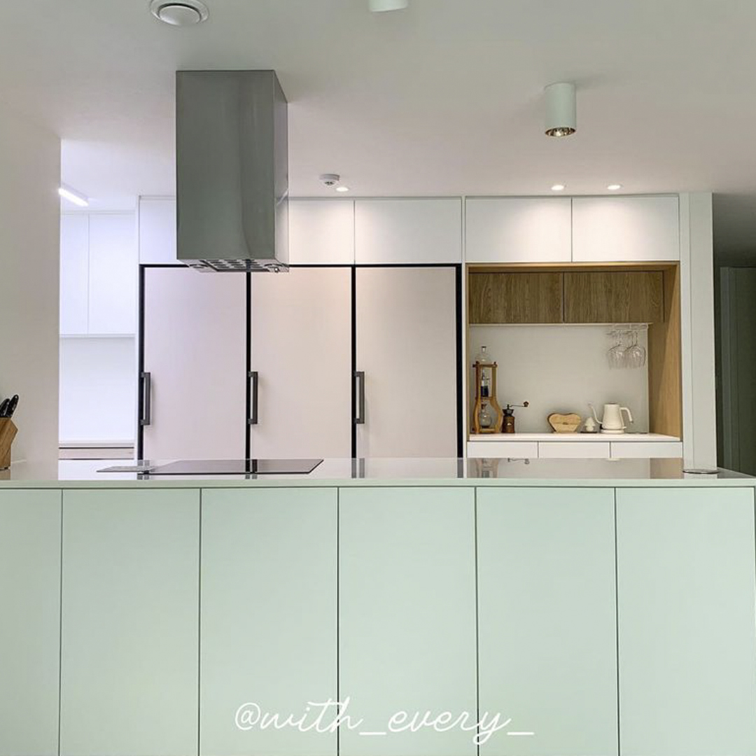 나의 대면형 주방 조금씩 예뻐지는