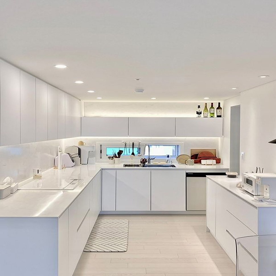 미드센츄리 감성 주방으로 리모델링