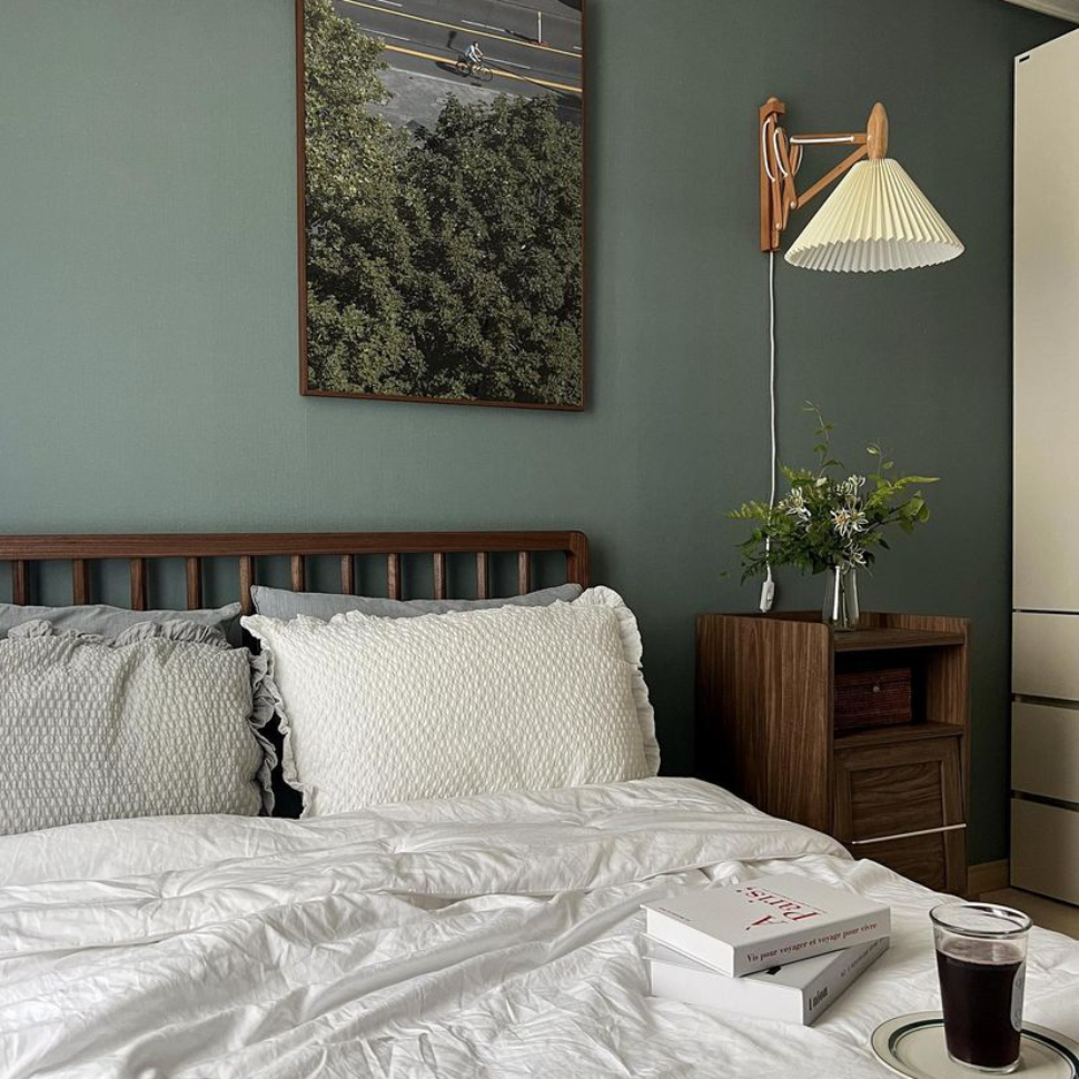 인상적이라고 말씀하시는 침실 벽지 | LX Z:IN, image size:970x970