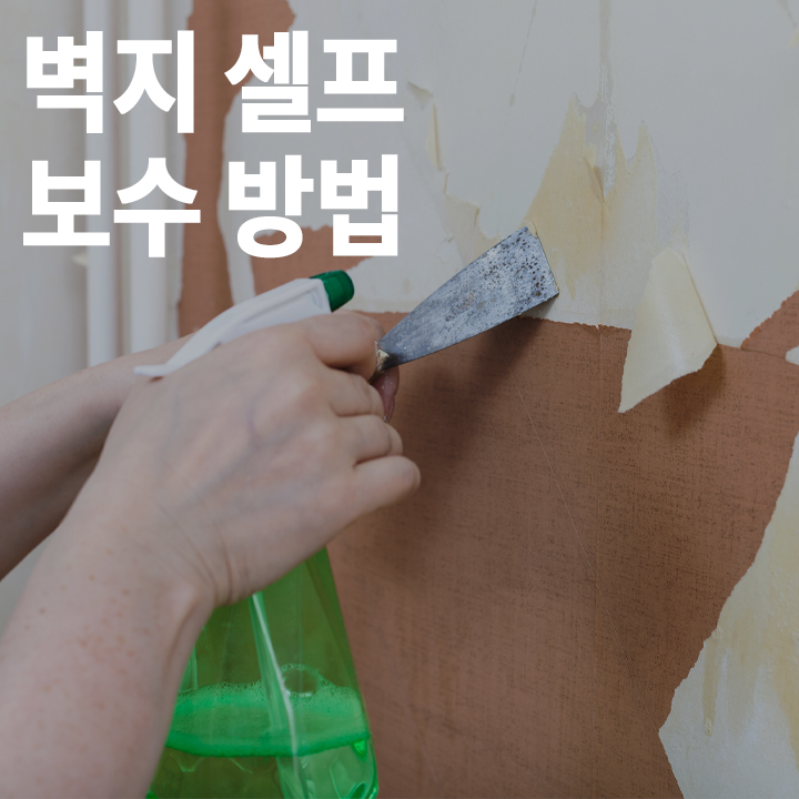 [초급] 손쉽게 따라 하는 셀프 벽지 보수 방법