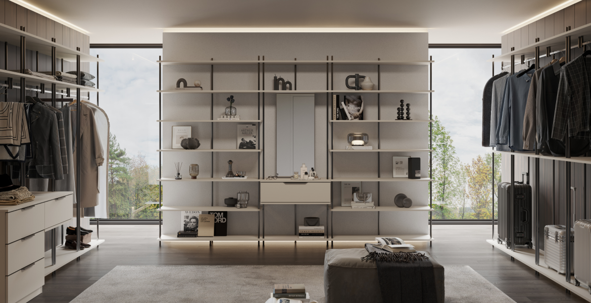 LX Z:IN 빌트인 행거 시스템으로 완성하는 생활의 질서