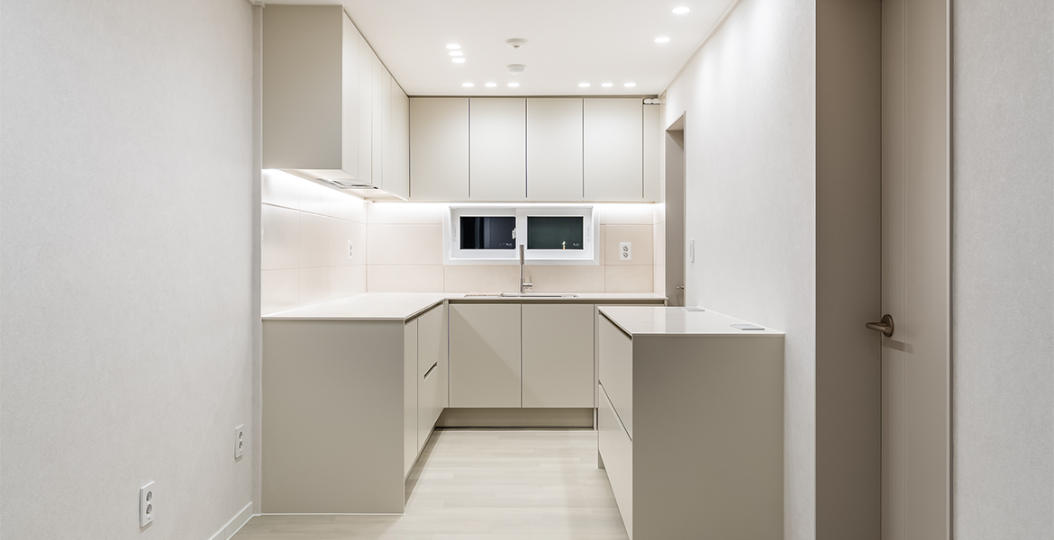 보행이 편리한 LX Z:IN 바닥재 시트 프리미엄 3.2/2.7(지아사랑애) 시공