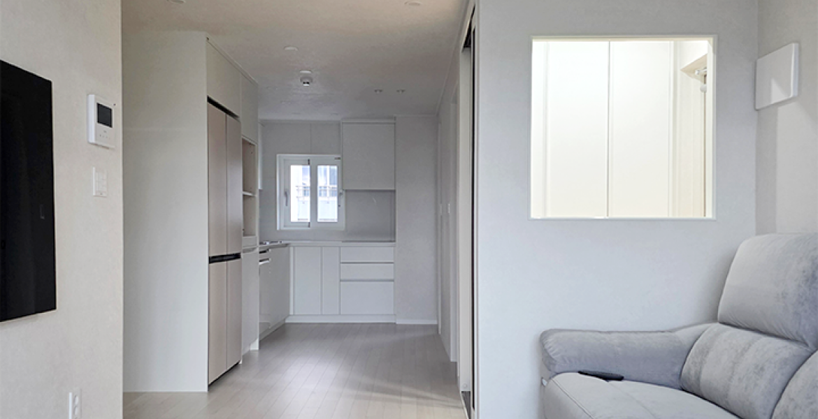 풍성한 질감과 입체감이 돋보이는 LX Z:IN 벽지 디아망으로 깊이 있는 공간 연출 