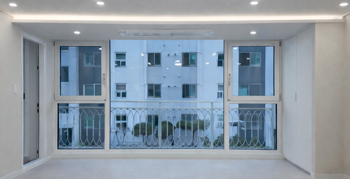 단열과 환기 효율이 우수한 LX Z:IN 시스템창호를 시공해 쾌적한 환경 조성 