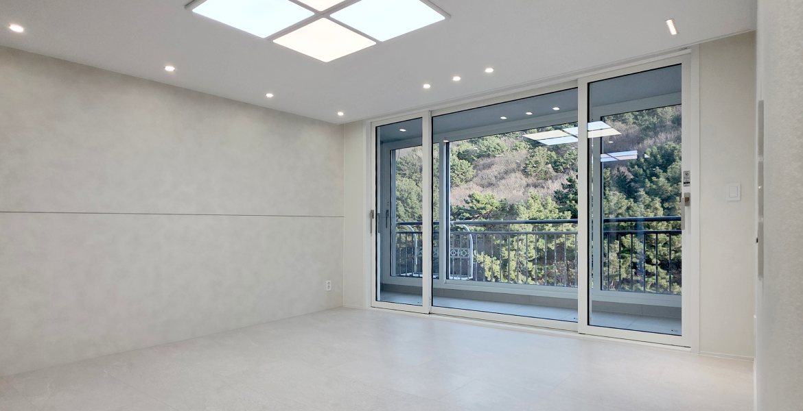 풍부한 회벽 질감을 살린 LX Z:IN 실크벽지 베스트(베스띠) 시공 