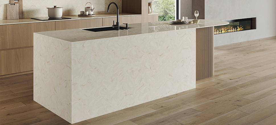 LX지인의 강한 내구성과 디자인을 갖춰 튼튼하고 고품격인 이스톤 소재가 만든 공간